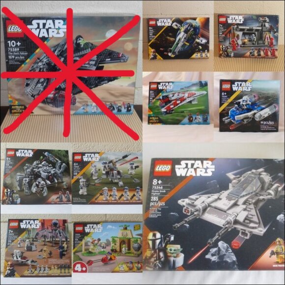 LEGO Empty Box Only – Star Wars Animal Crossing Ninjago Friends City Space +More - Picture 8 of 11